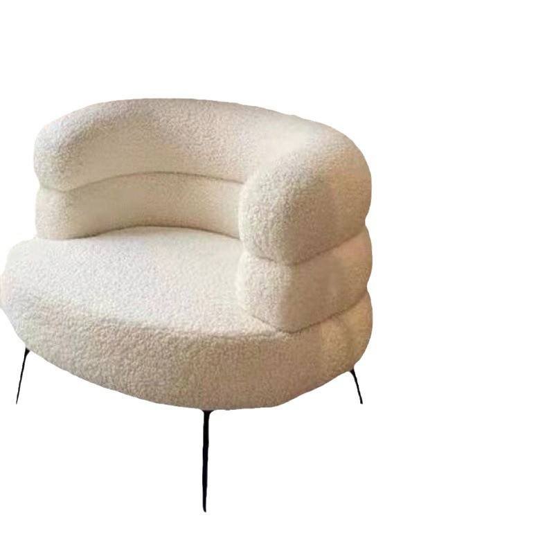 Zyric - Bouclé Lounge Accent Chair, image 2