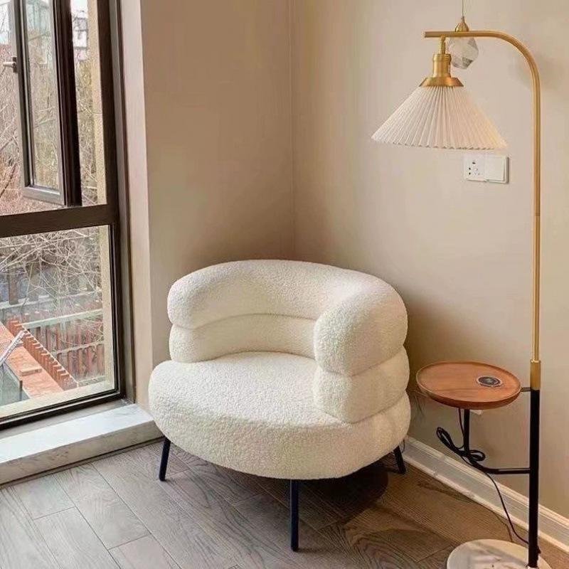 Zyric - Bouclé Lounge Accent Chair, image 5