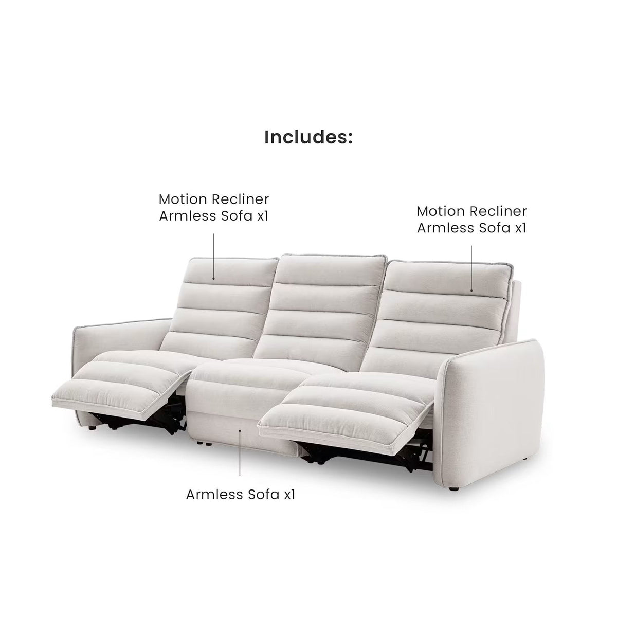 Horizon Recliner Sofa, image 4