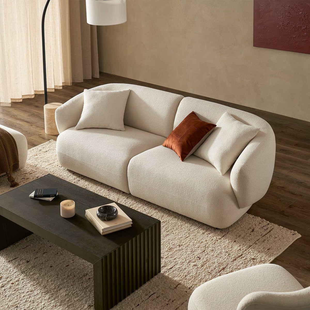 Isabelle Bouclé Sofa, image 4