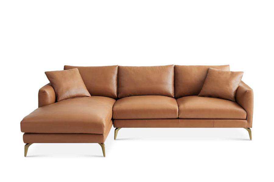 Sienna Chaise Leatherite Sofa, image 3