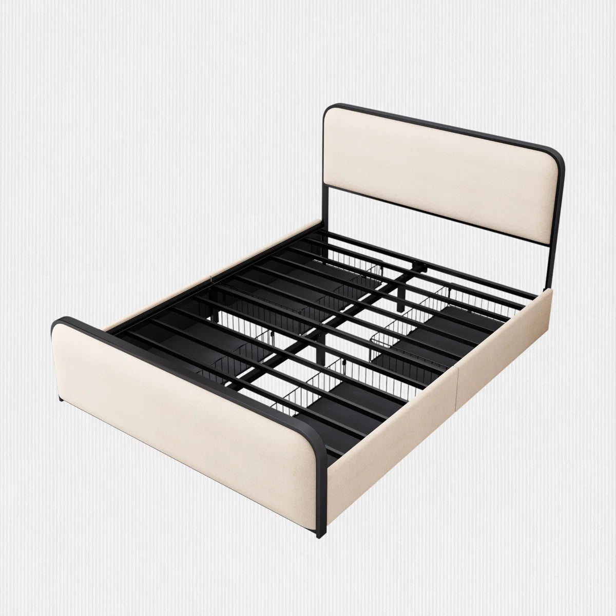 Upholstered Bed with Storage, image 2