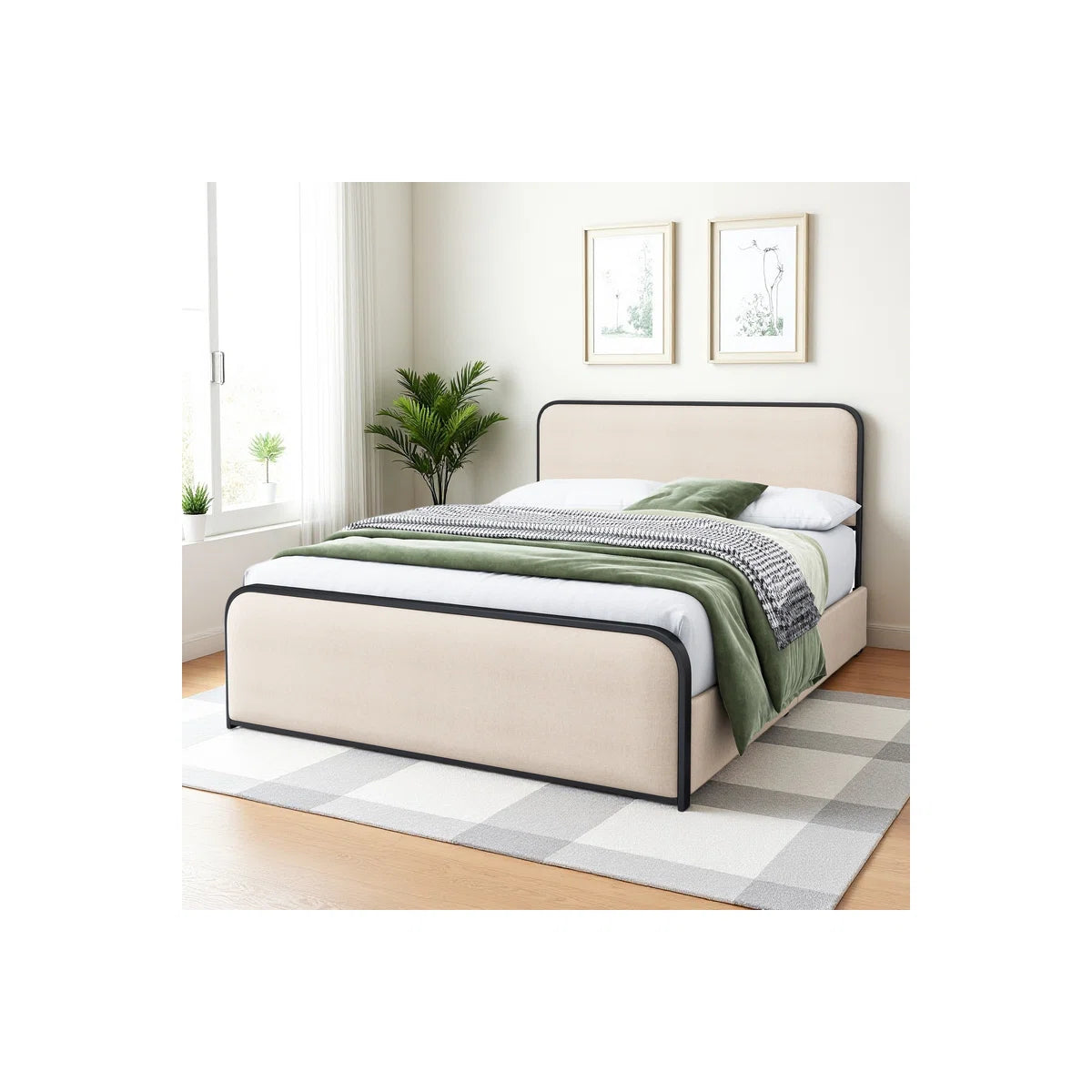 Upholstered Bed with Storage, image 6