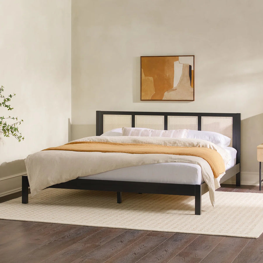Naarden Solid Wood Platform Bed
