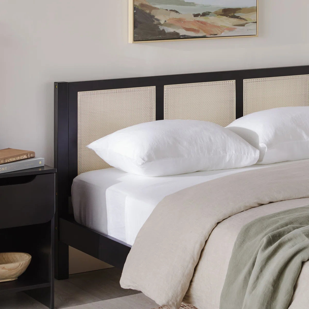 Naarden Solid Wood Platform Bed, image 17