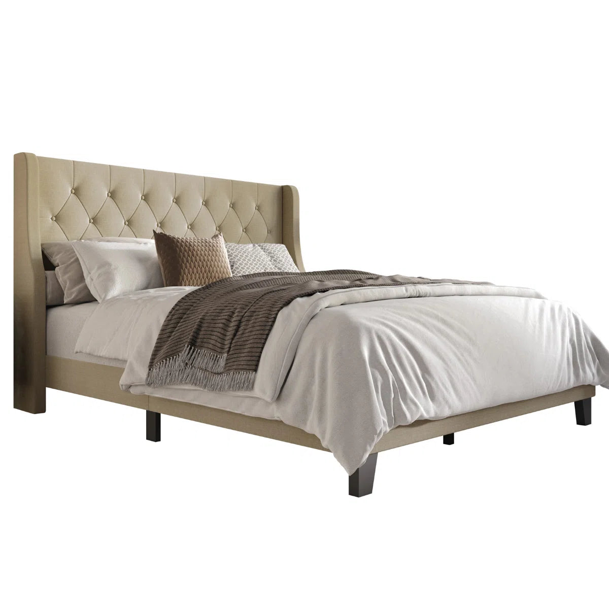 RegalWing Tufted Bed, image 2