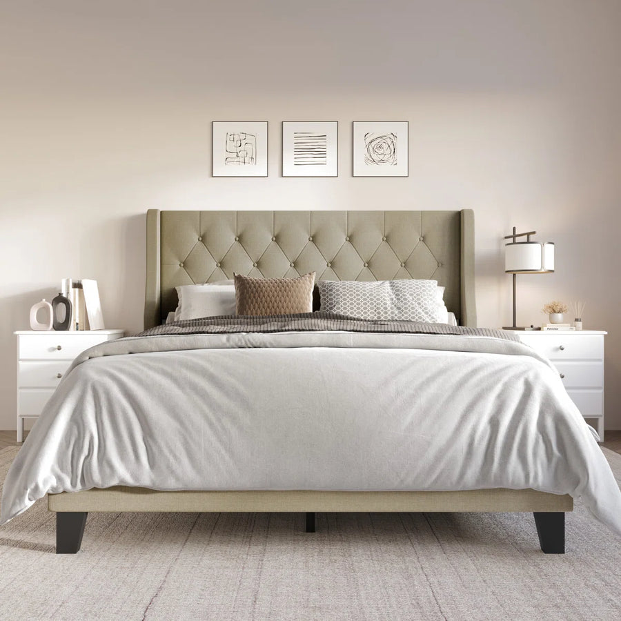 RegalWing Tufted Bed, image 4