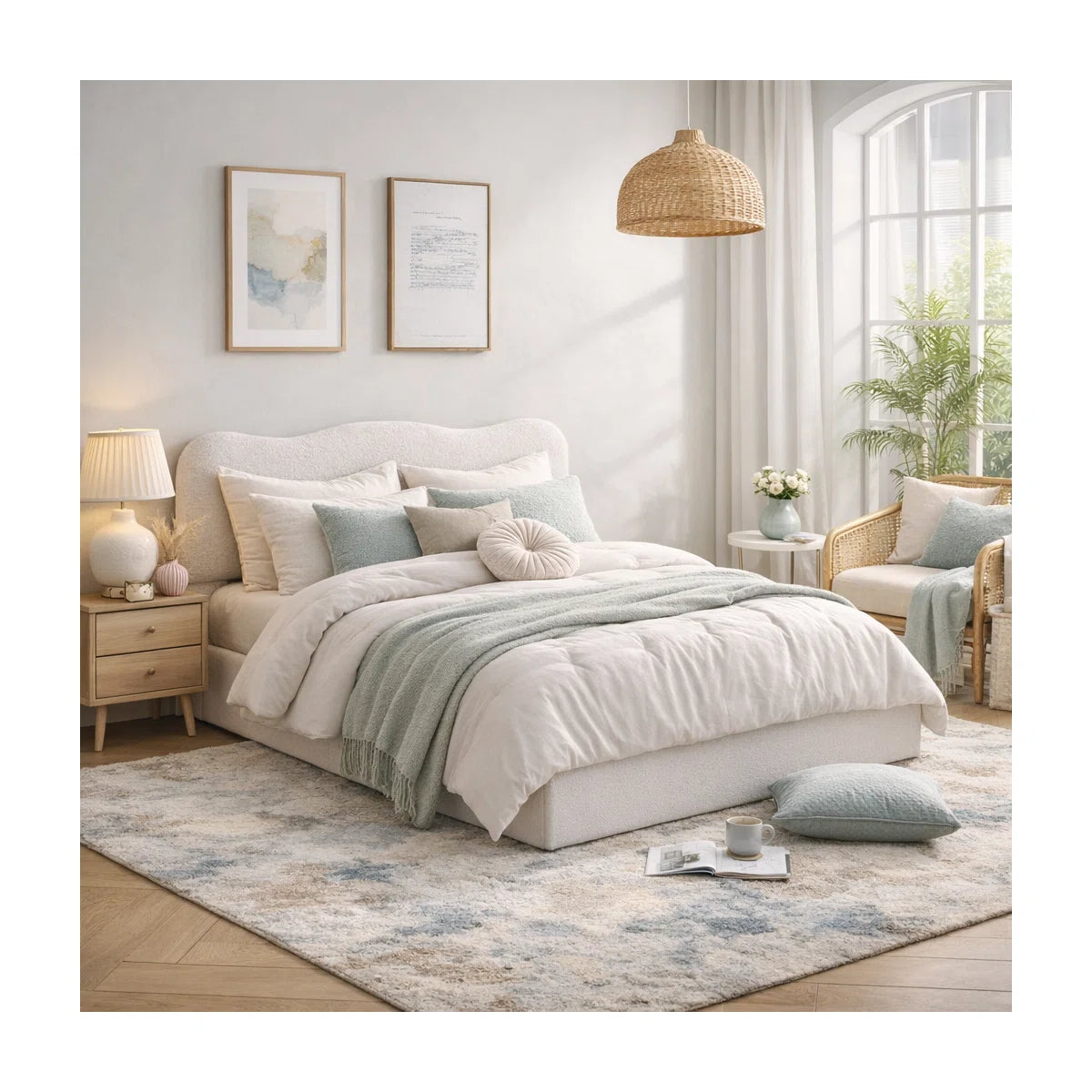 LiftLuxe Hydraulic Storage Bed