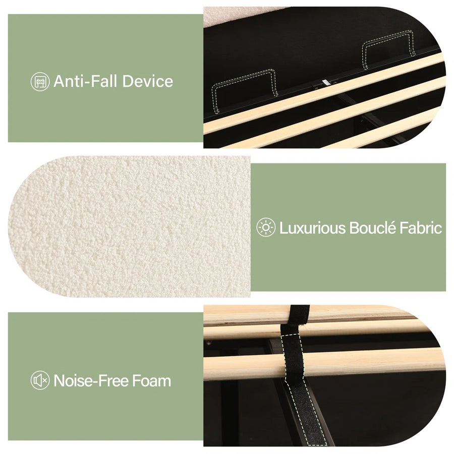 LiftLuxe Hydraulic Storage Bed, image 3