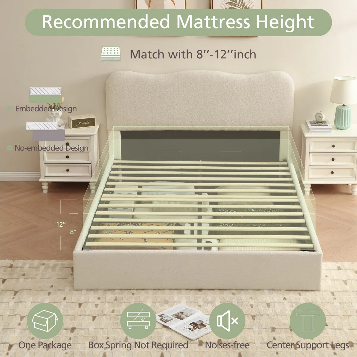 LiftLuxe Hydraulic Storage Bed, image 4