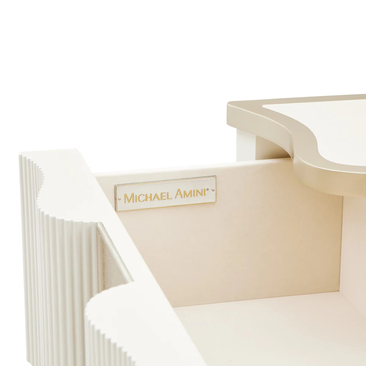 La Marisia Nightstand - Creamy Pearl, image 6
