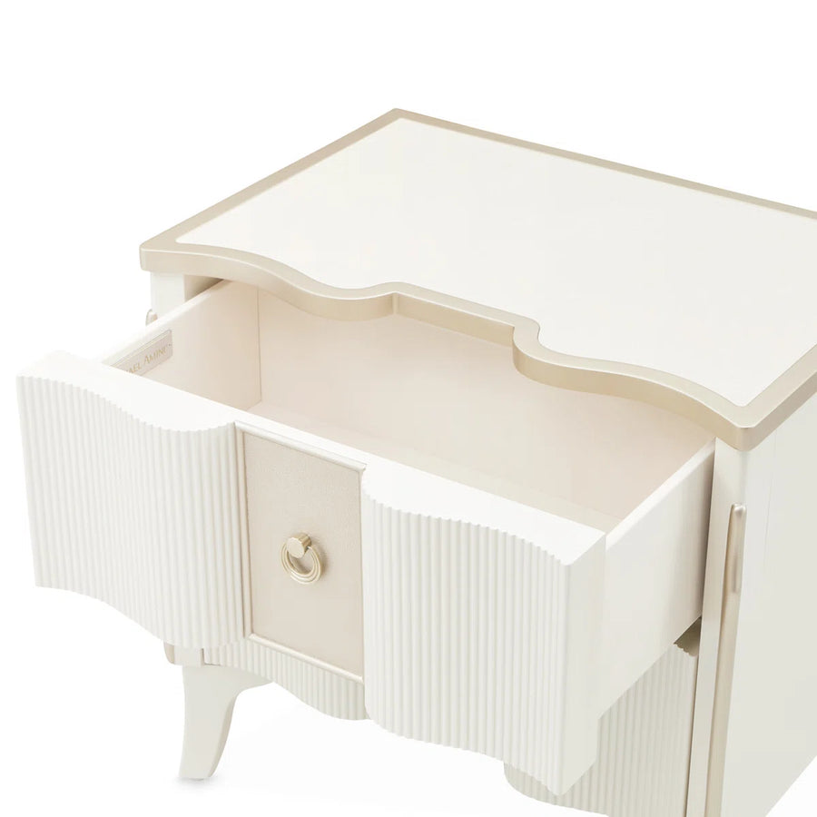 La Marisia Nightstand - Creamy Pearl, image 7