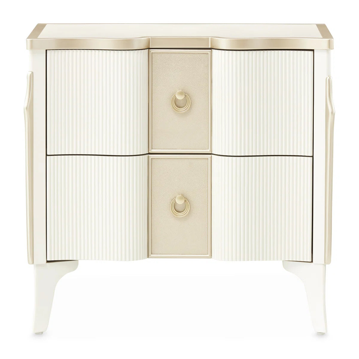 La Marisia Nightstand - Creamy Pearl, image 9