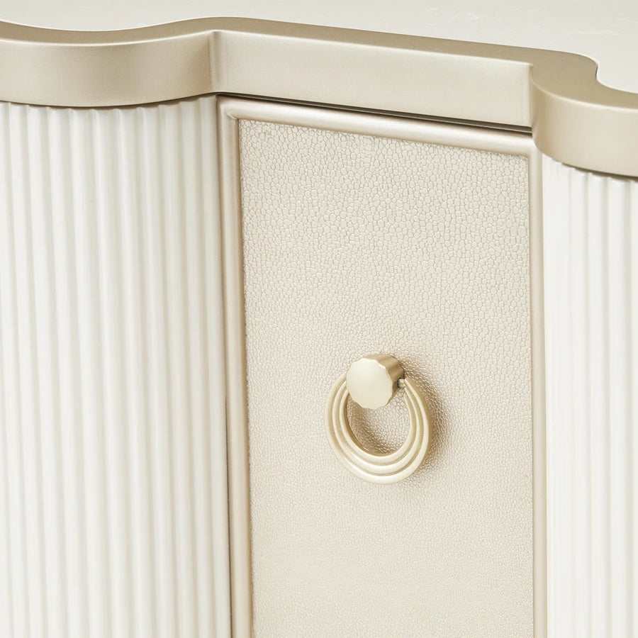 La Marisia Nightstand - Creamy Pearl, image 13