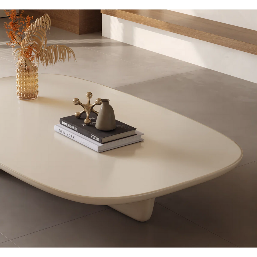 Lunara Modern Oval Nesting Coffee Table Set of 2, image 4