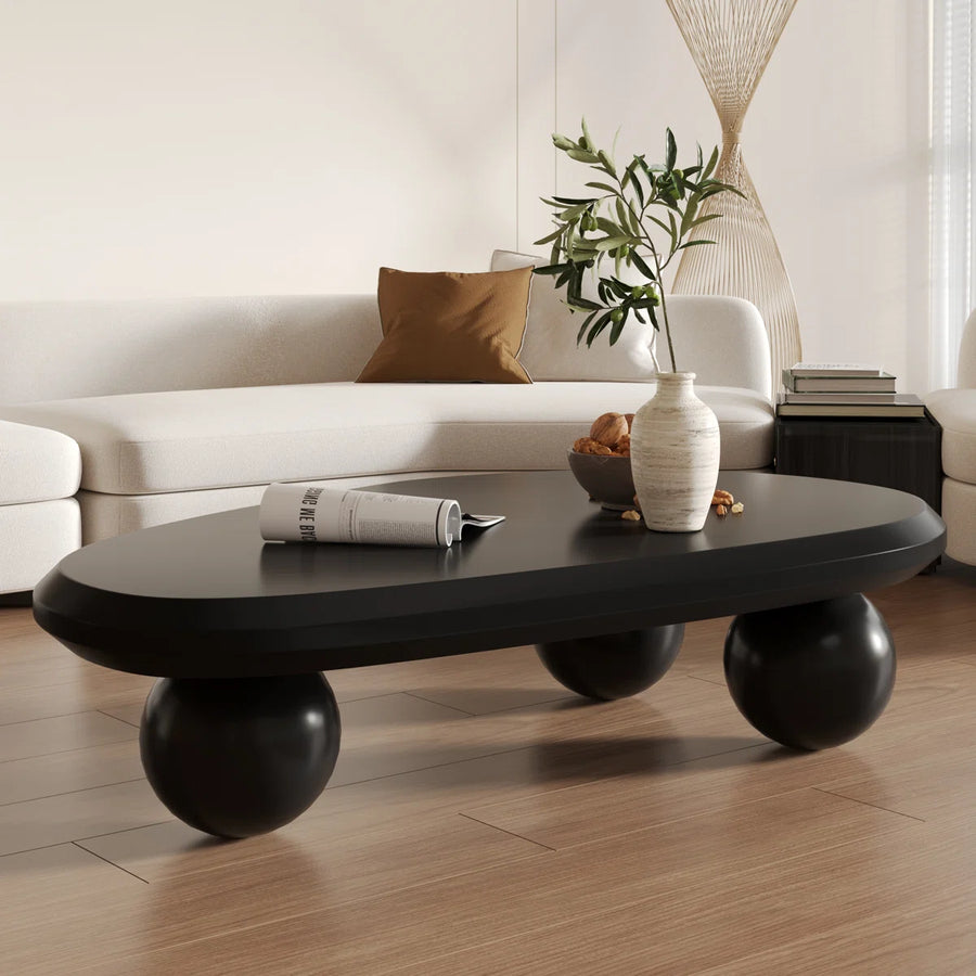 Orelis Modern Organic Oval Coffee Table