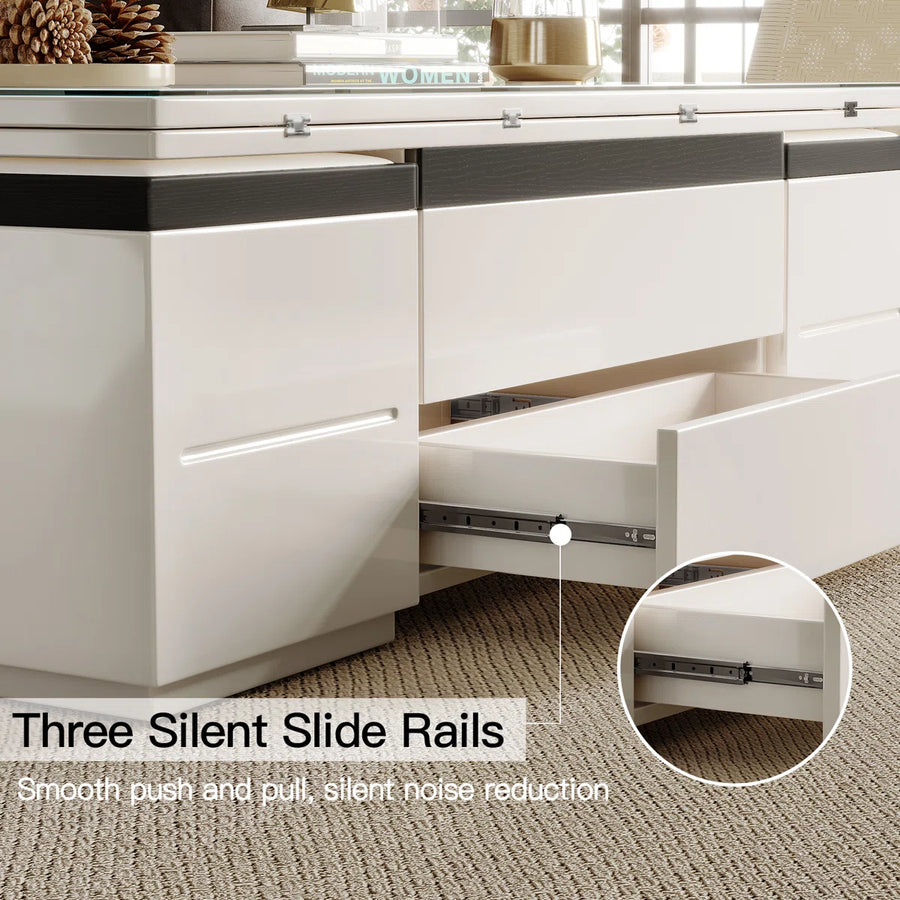 Calviro Modern Lift-Top Coffee Table with 4 Stools, image 4