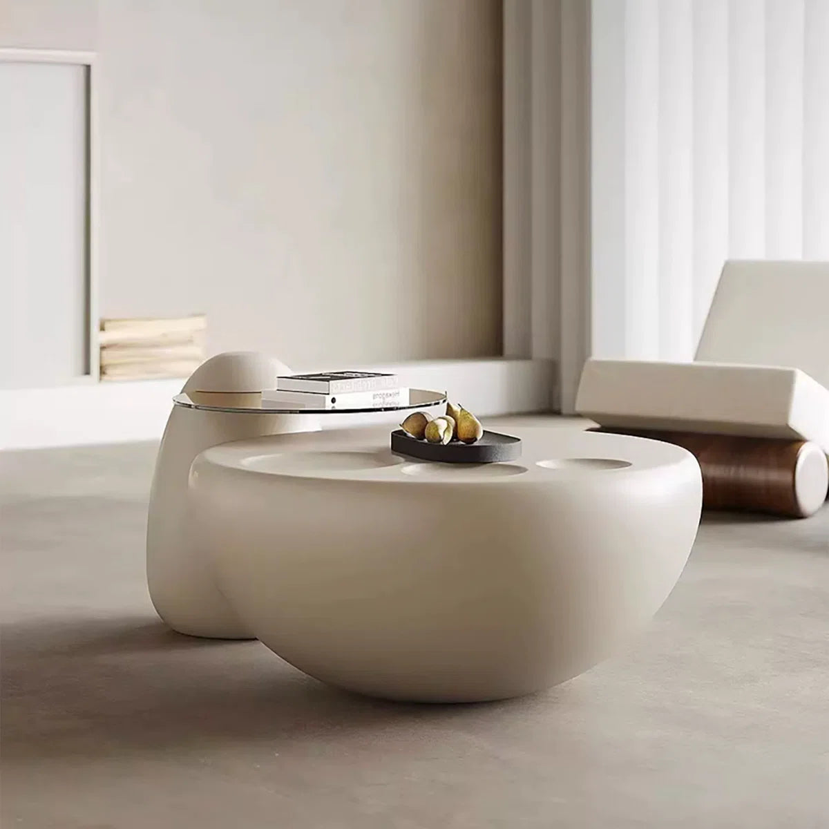 Solvane Modern Nesting Coffee Table Set of 2, image 3