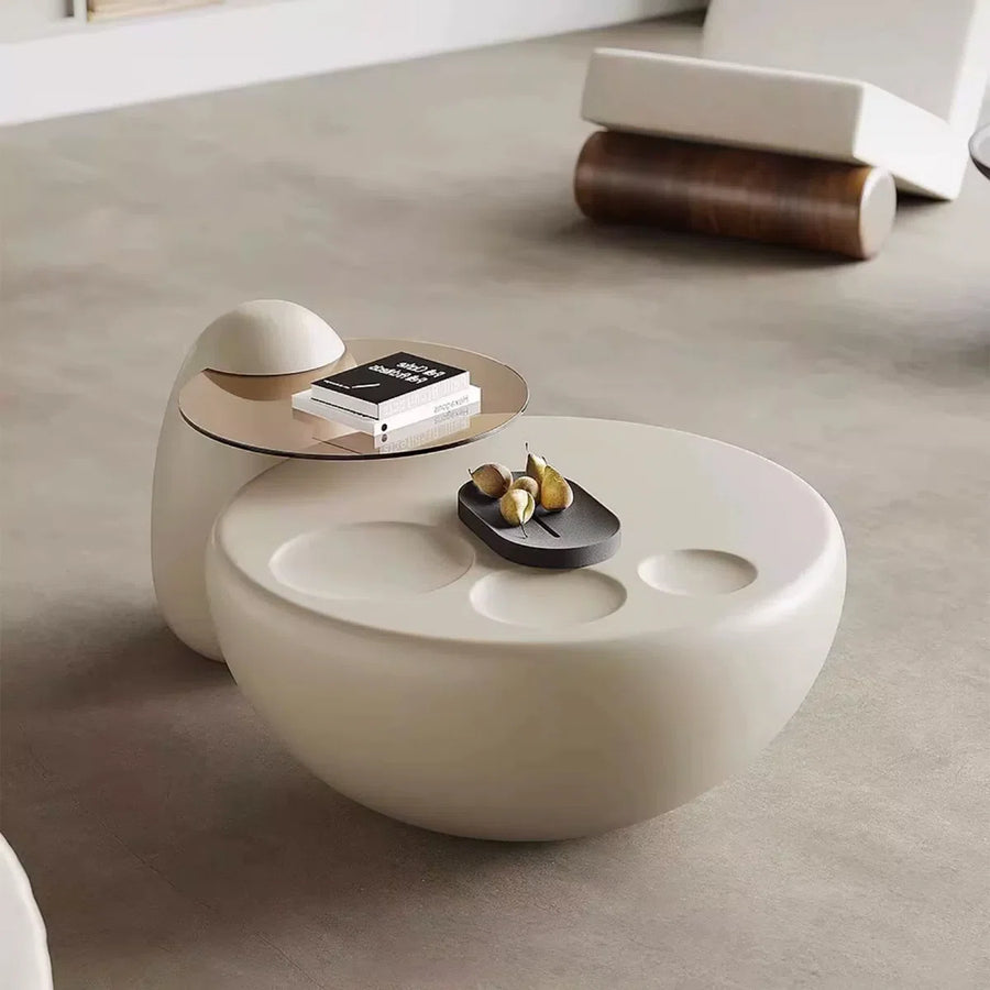 Solvane Modern Nesting Coffee Table Set of 2, image 5