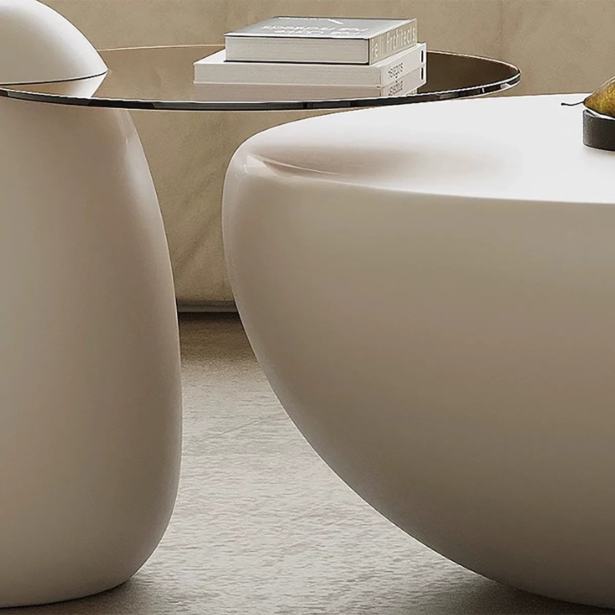 Solvane Modern Nesting Coffee Table Set of 2, image 6