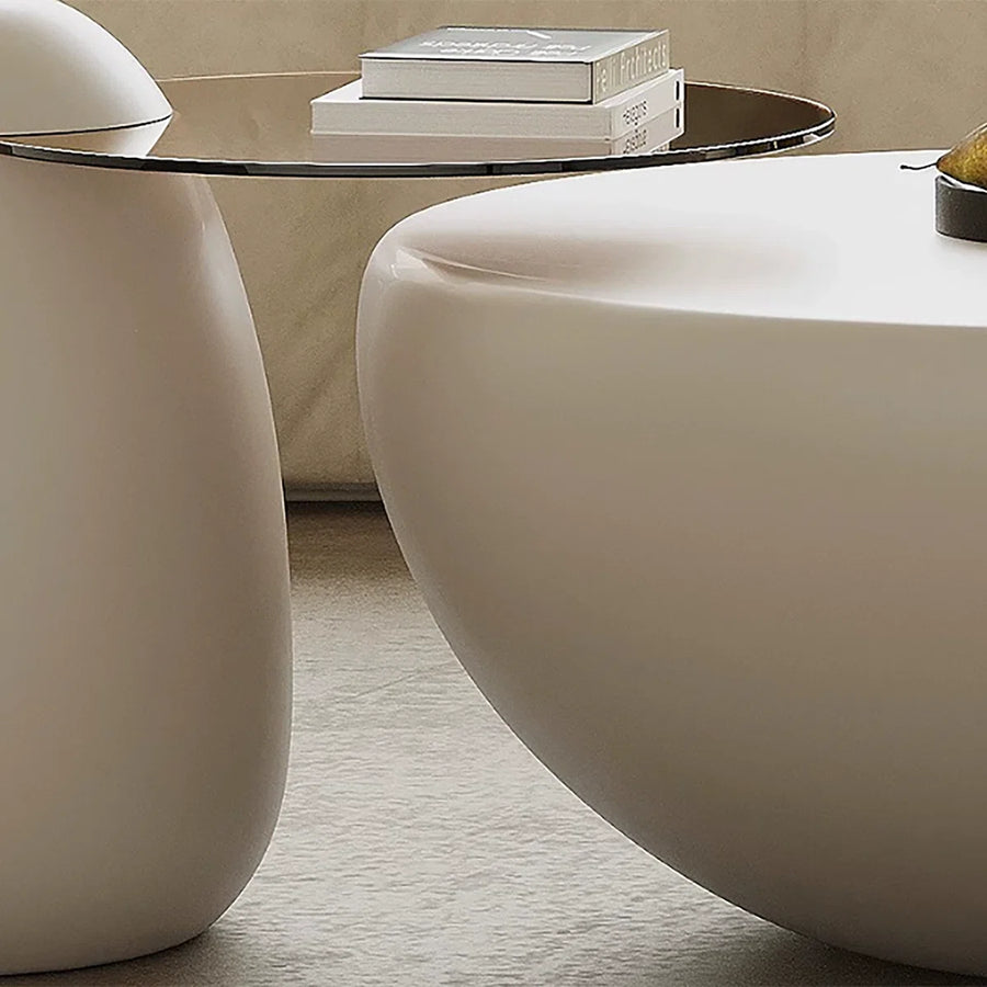 Solvane Modern Nesting Coffee Table Set of 2, image 6