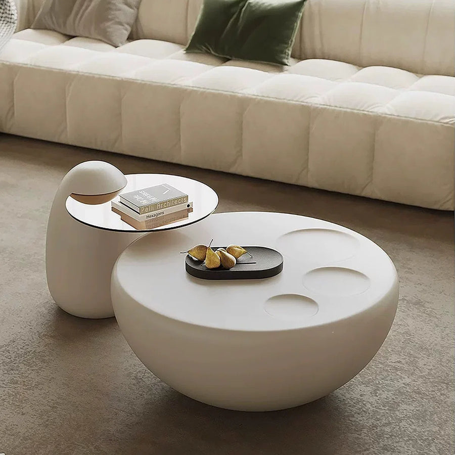 Solvane Modern Nesting Coffee Table Set of 2, image 9