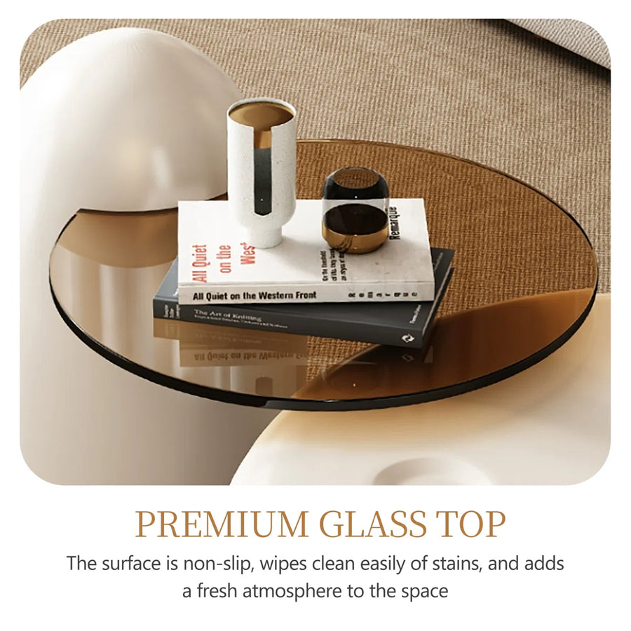 Solvane Modern Nesting Coffee Table Set of 2, image 10