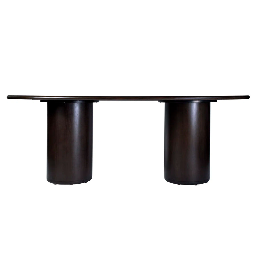 Arven Modern 8-Seater Oval Pedestal Dining Table, image 2