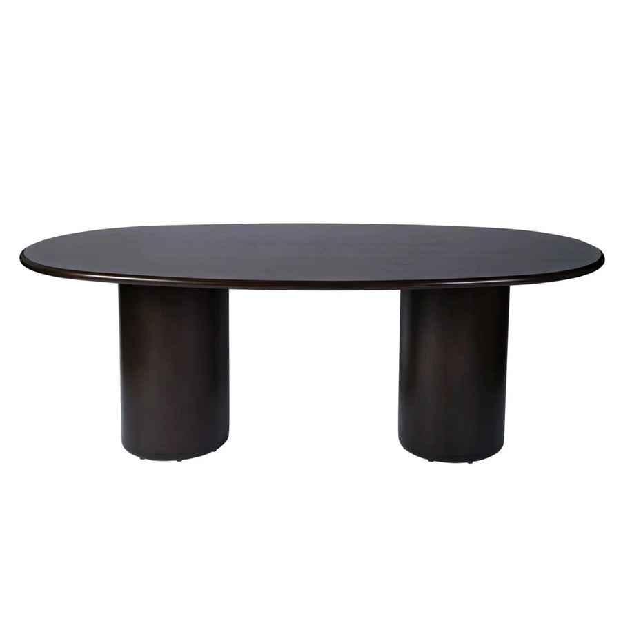 Arven Modern 8-Seater Oval Pedestal Dining Table, image 6