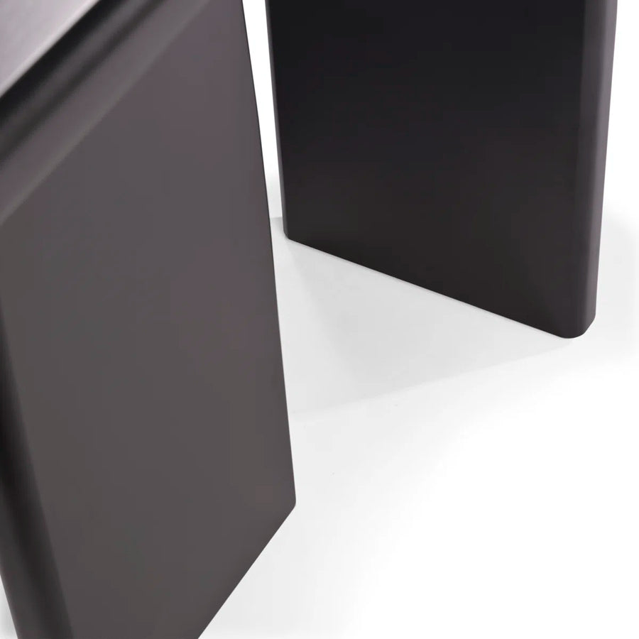 Ravion Modern Console Table with Triple-Pedestal Base, image 6