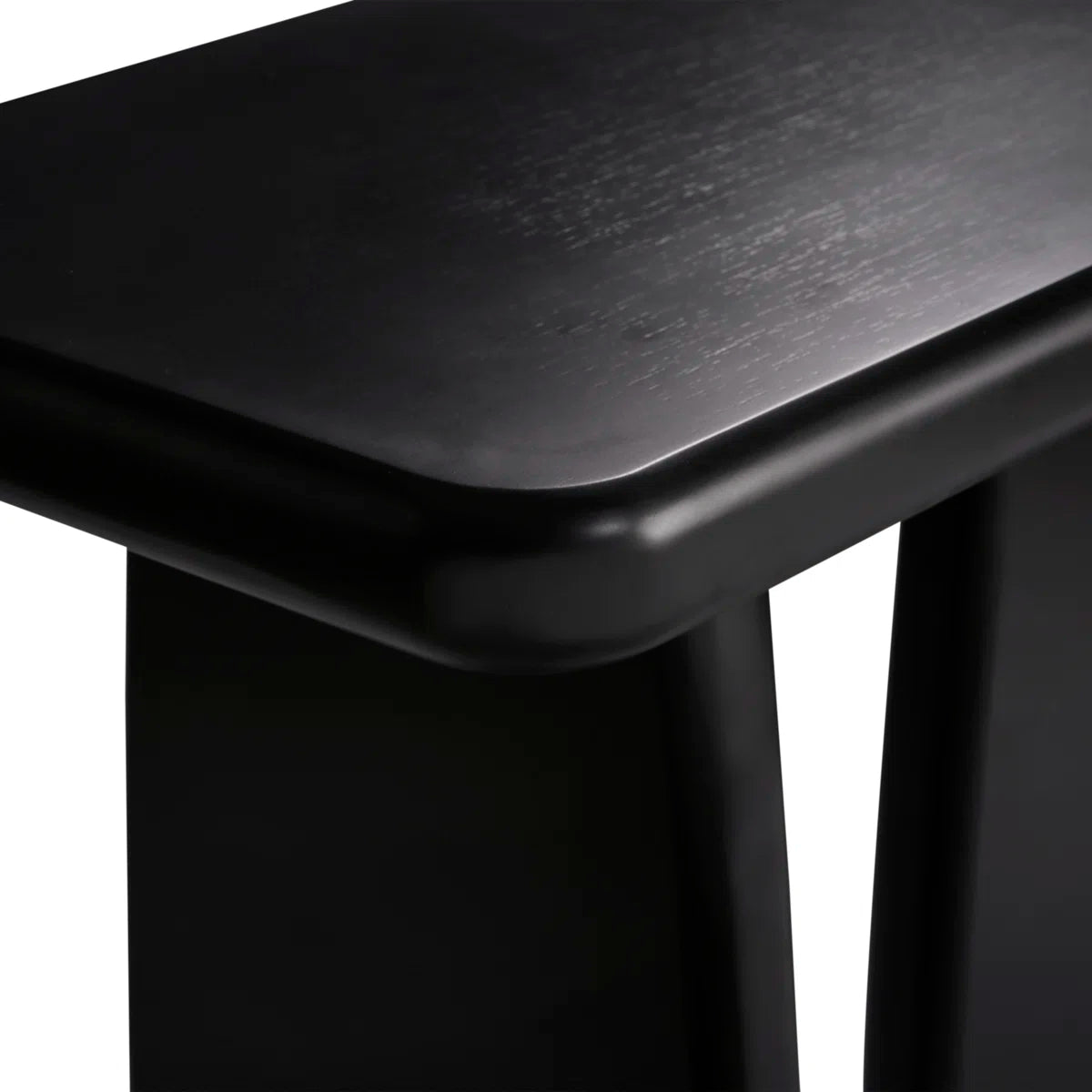 Ravion Modern Console Table with Triple-Pedestal Base, image 2