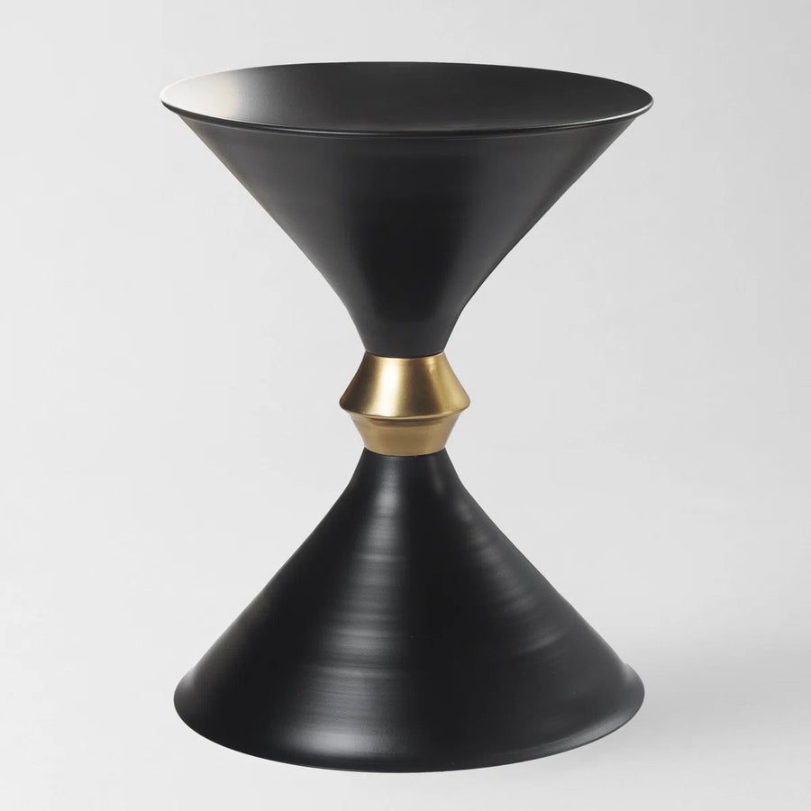 Veyro Handcrafted Iron Accent Table | Modern Black Side Table, image 6