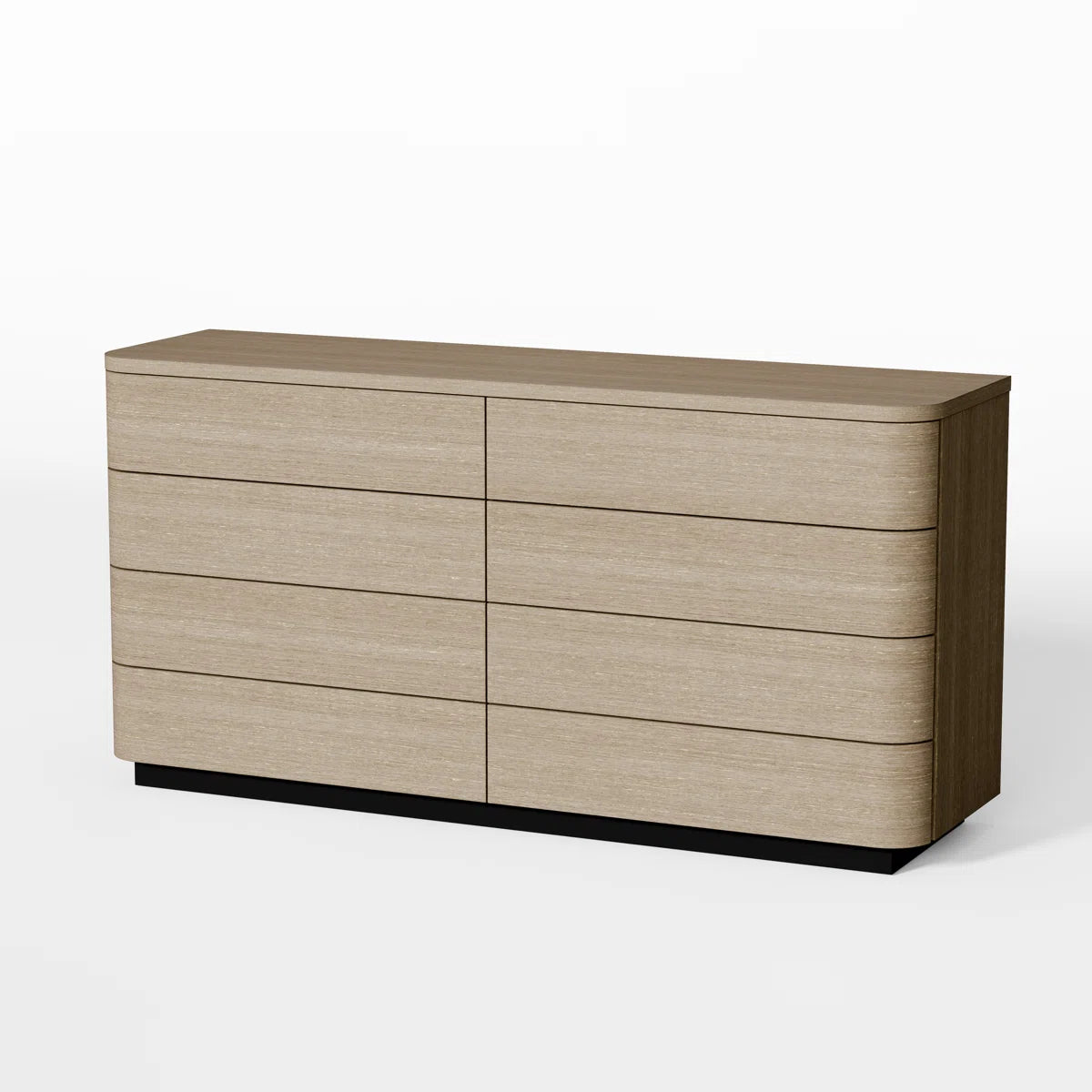 Avyra Modern 8-Drawer Double Dresser with Push-to-Open Storage, image 3