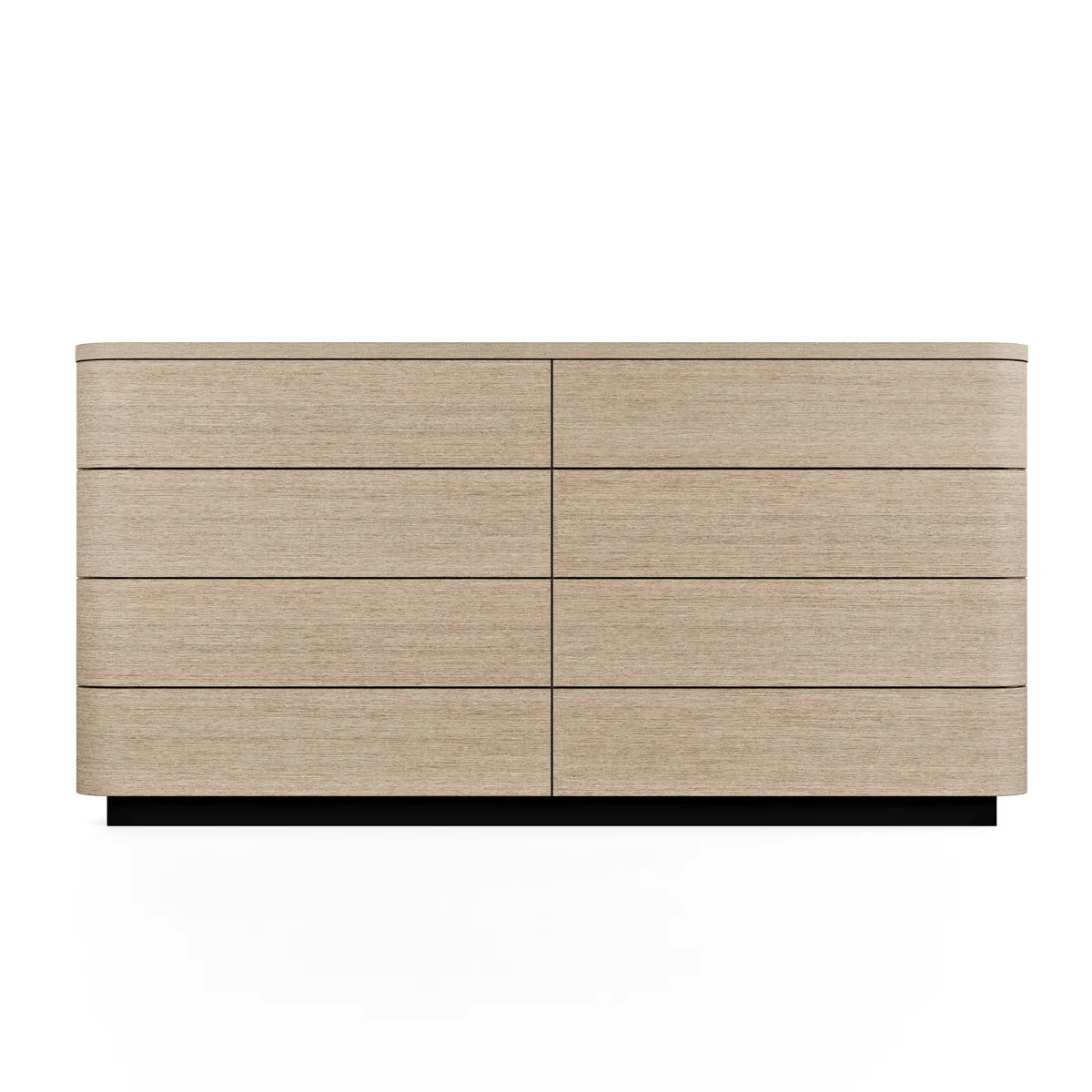 Avyra Modern 8-Drawer Double Dresser with Push-to-Open Storage