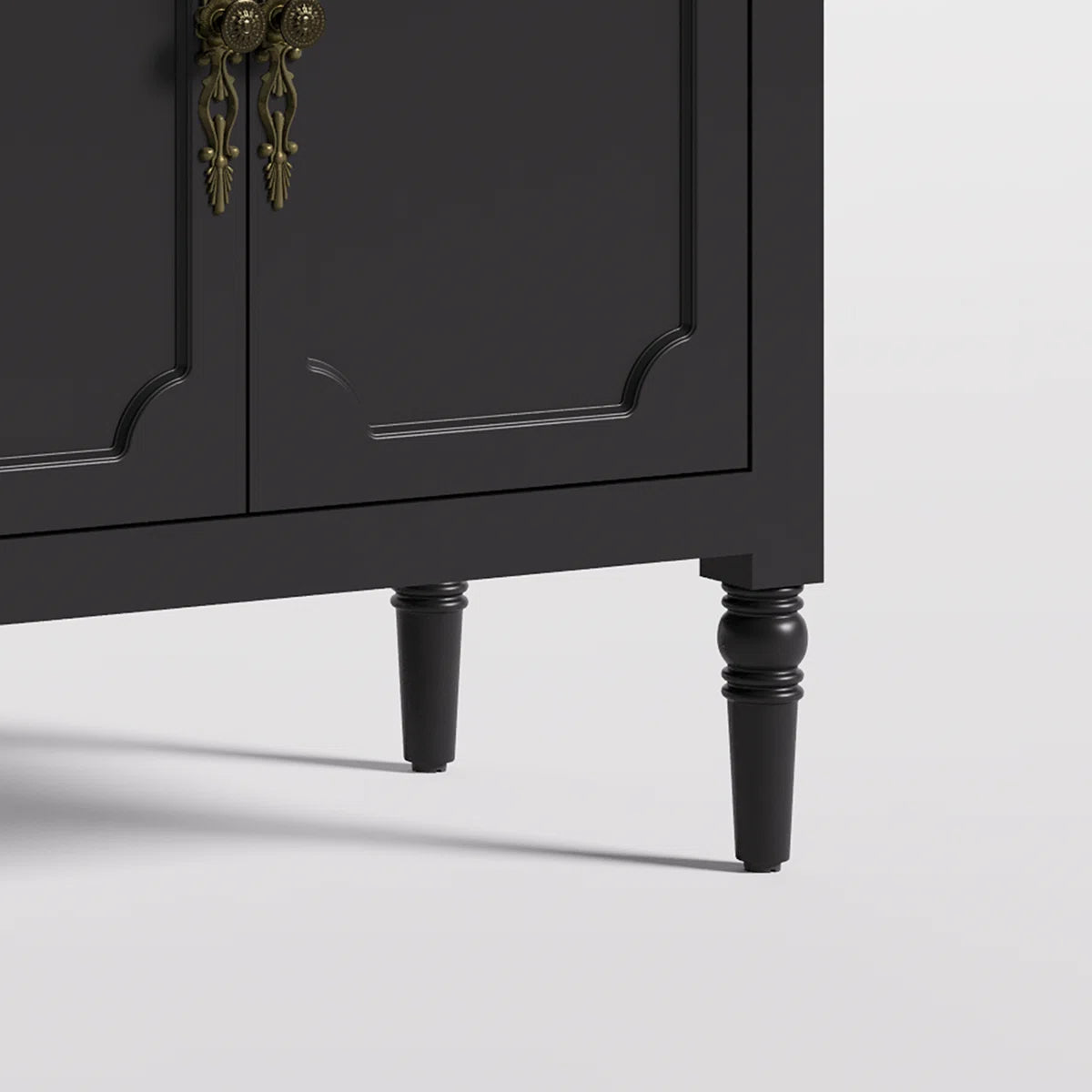 Valmere Modern 4-Door Sideboard with Adjustable Shelves, image 3