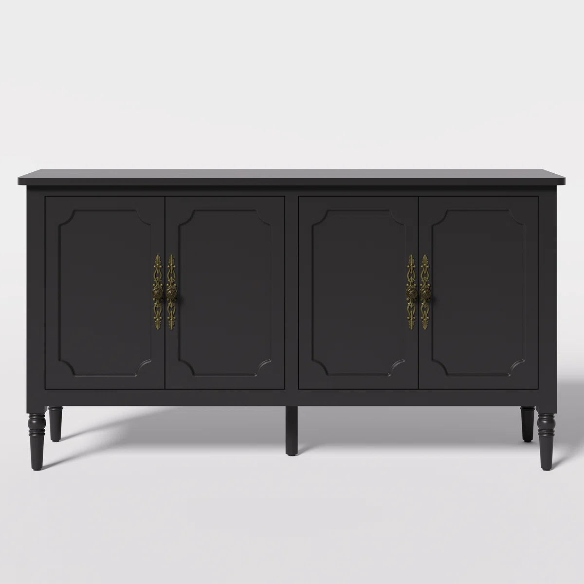 Valmere Modern 4-Door Sideboard with Adjustable Shelves, image 5