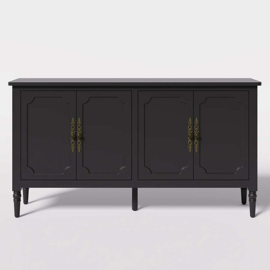 Valmere Modern 4-Door Sideboard with Adjustable Shelves, image 5