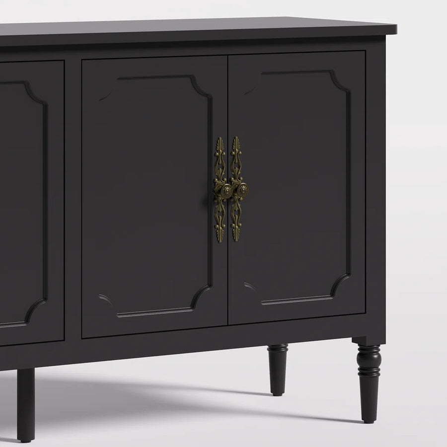 Valmere Modern 4-Door Sideboard with Adjustable Shelves, image 6