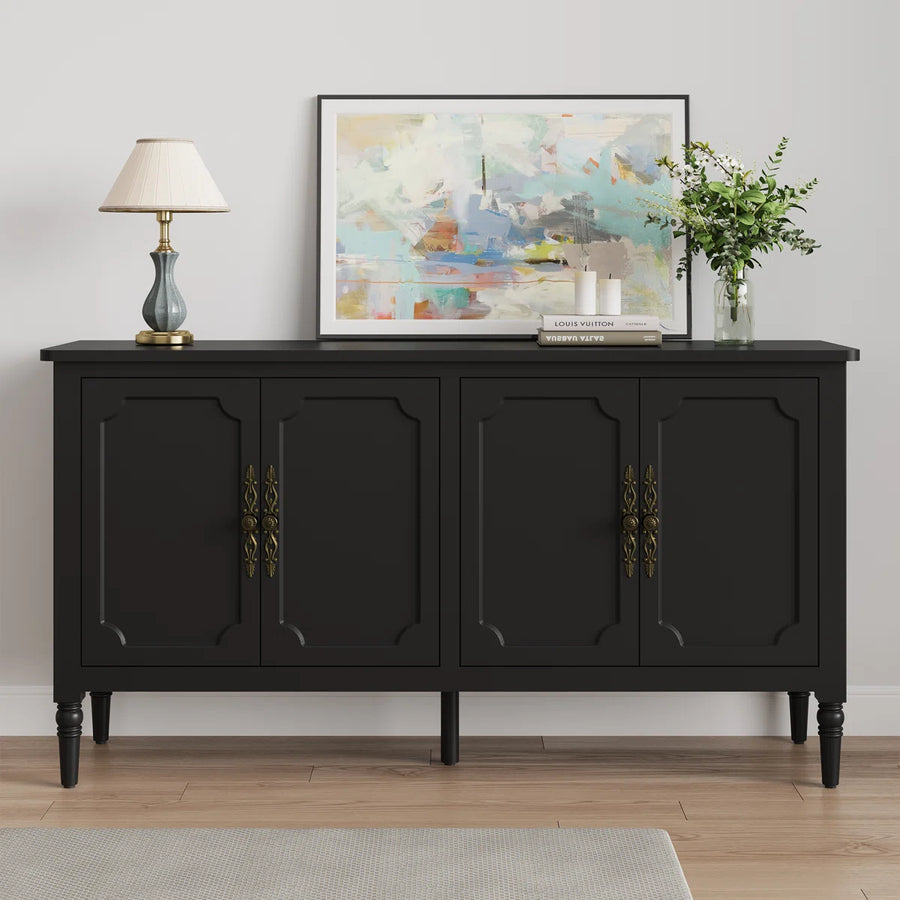 Valmere Modern 4-Door Sideboard with Adjustable Shelves, image 11