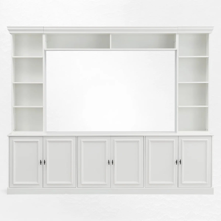 Caldris 97.4" Mid-Century 4-Piece Entertainment Center, image 7