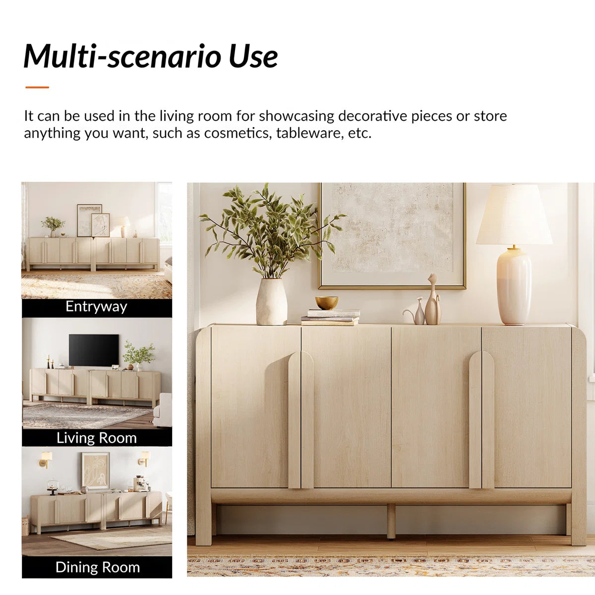 Avero Modern TV Stand & Entertainment Center, image 5