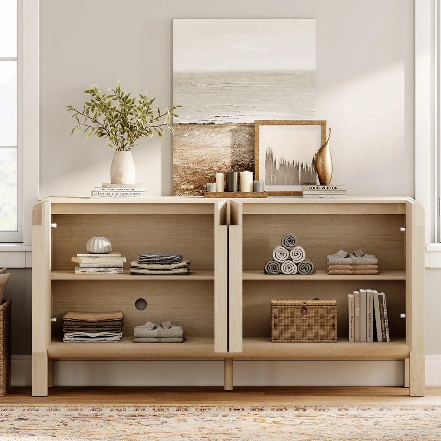 Avero Modern TV Stand & Entertainment Center, image 9