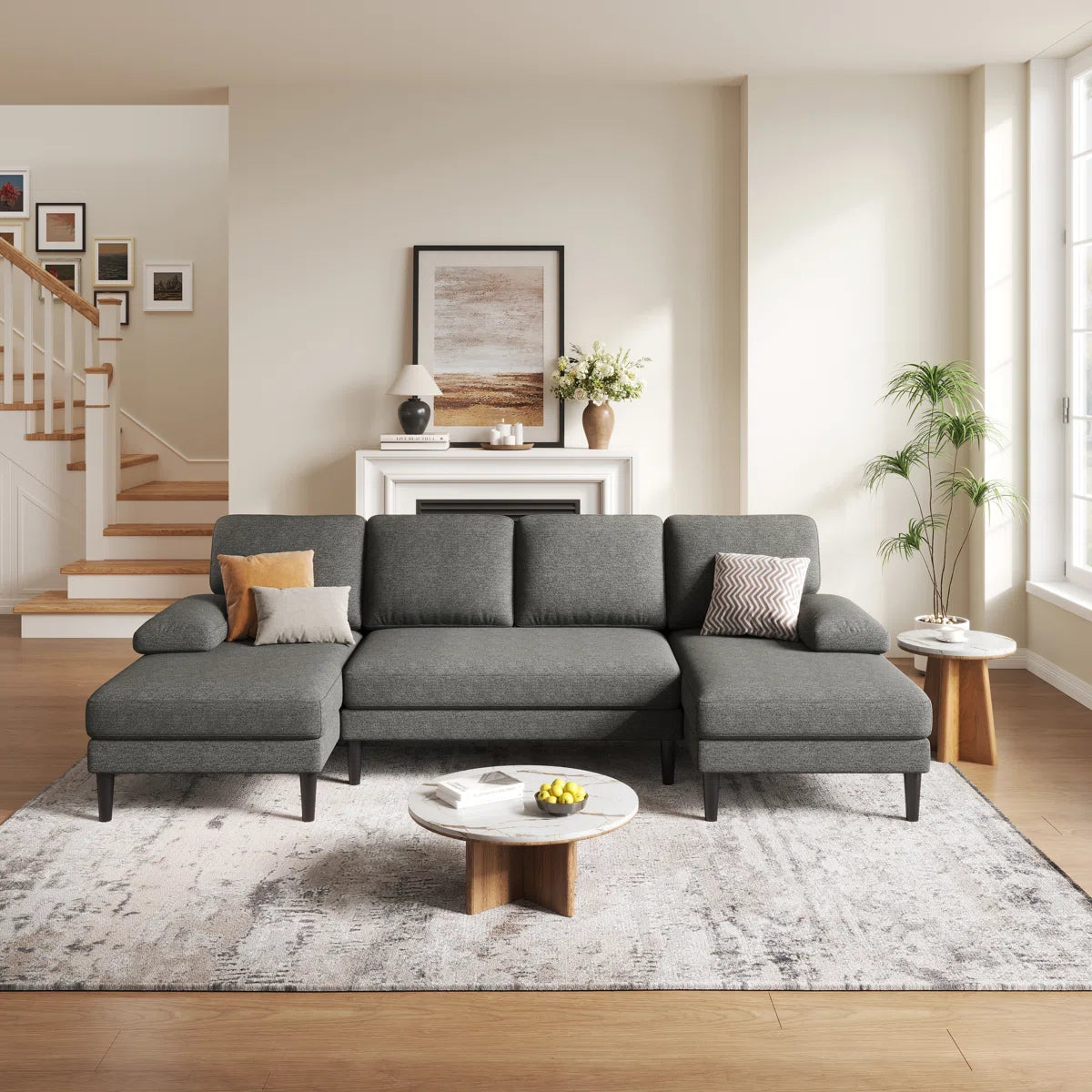 Harmony U-Shape Sectional Sofa, image 2