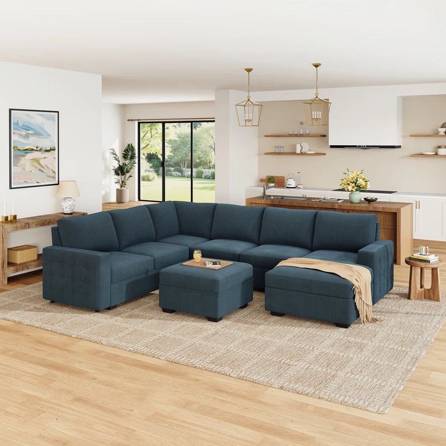 Flexora Storage Sleeper Sectional, image 2