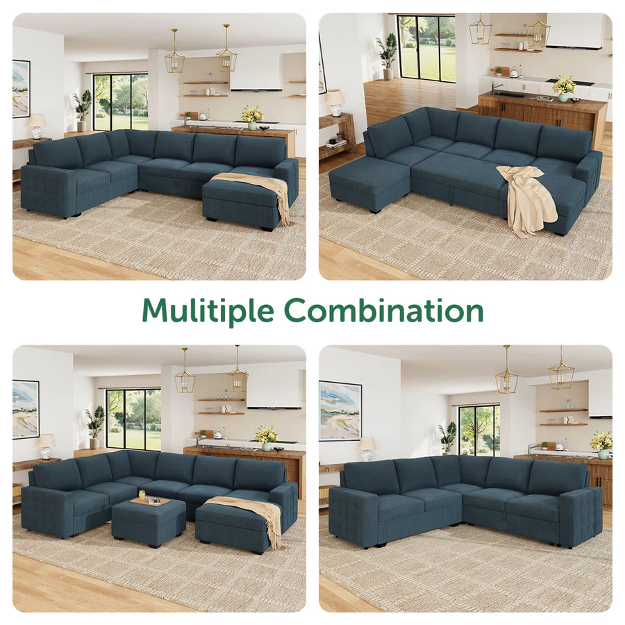 Flexora Storage Sleeper Sectional, image 11
