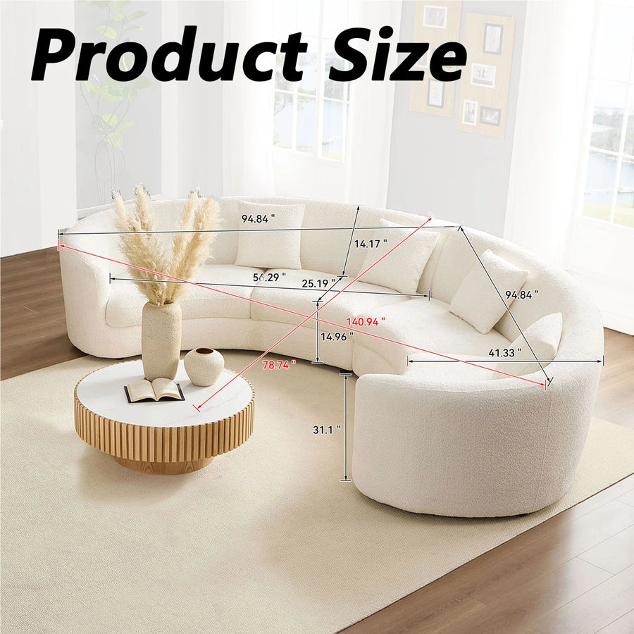 Arcadia Curve Modular Sofa, image 5