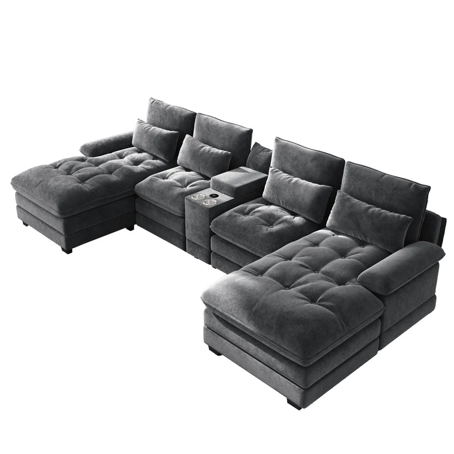 Nexus Entertainment Sectional Sofa, image 2