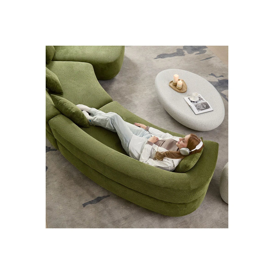Verona Curve Sectional Sofa, image 4