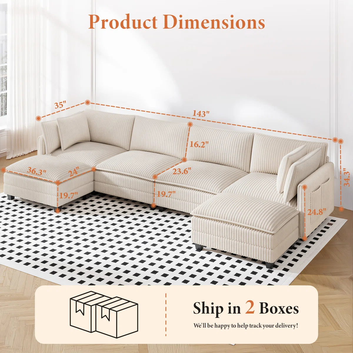 CloudHaven Modular Sofa, image 3