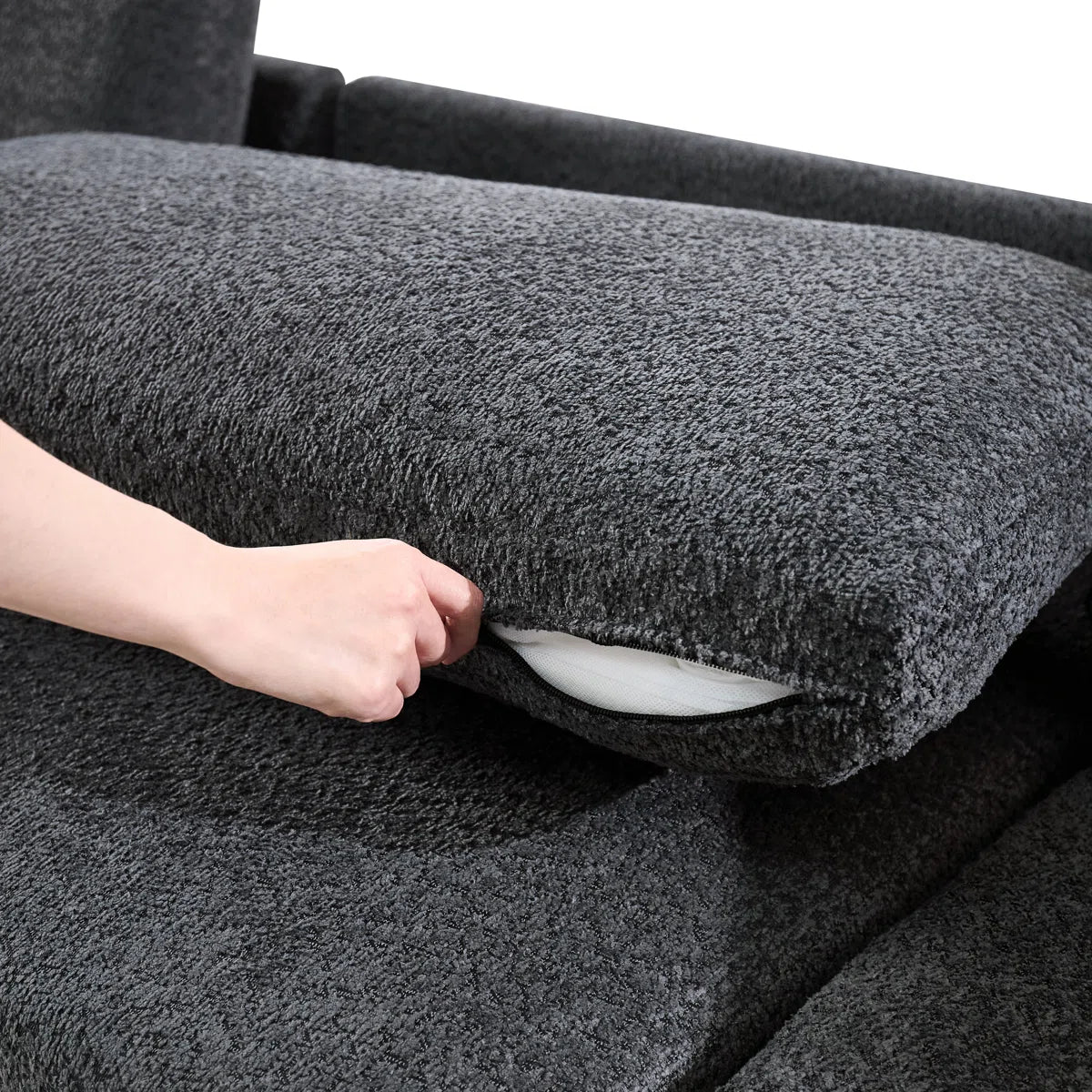 Lunaire Curve Sectional Sofa, image 10